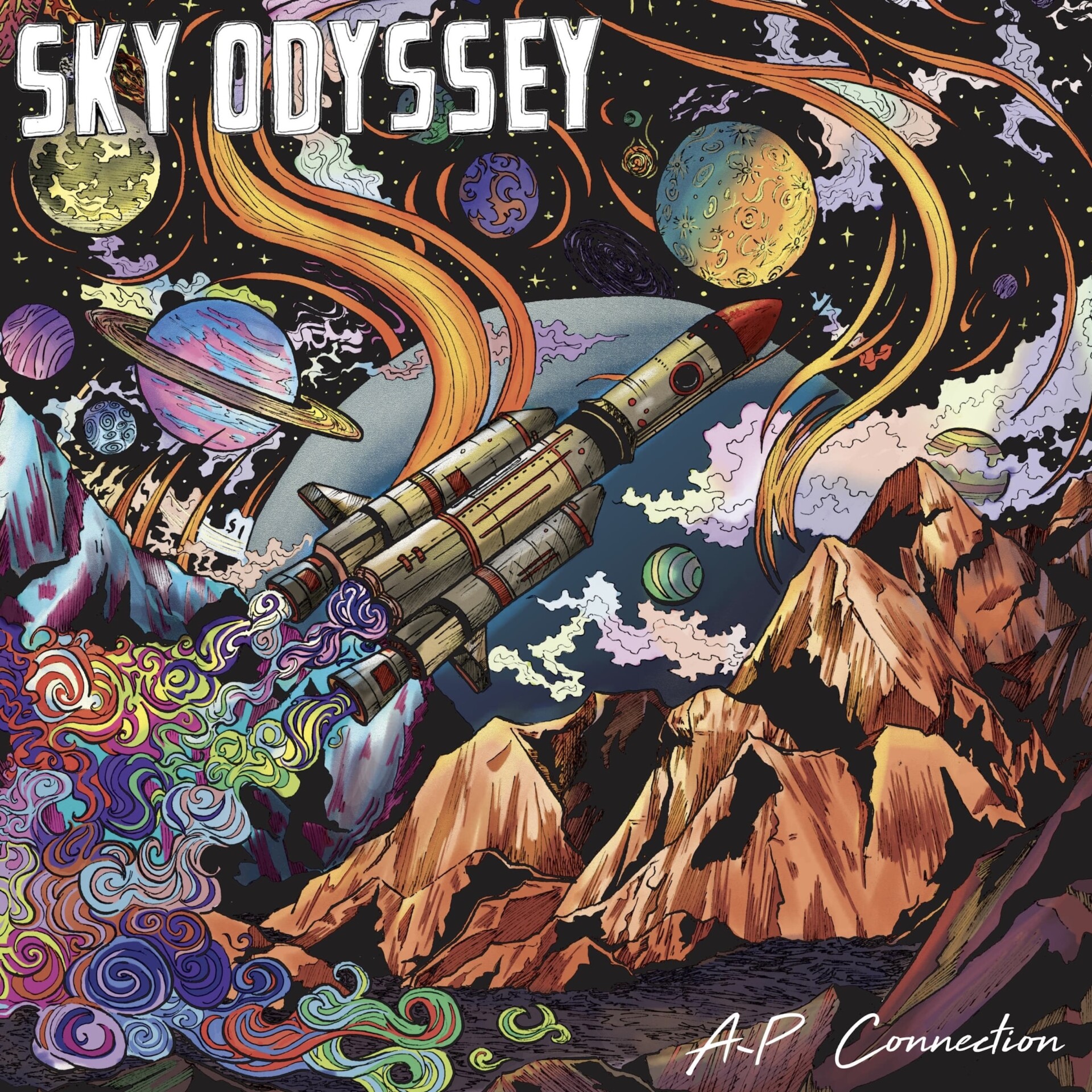 A-P Connection - Sky Odyssey - Artwork